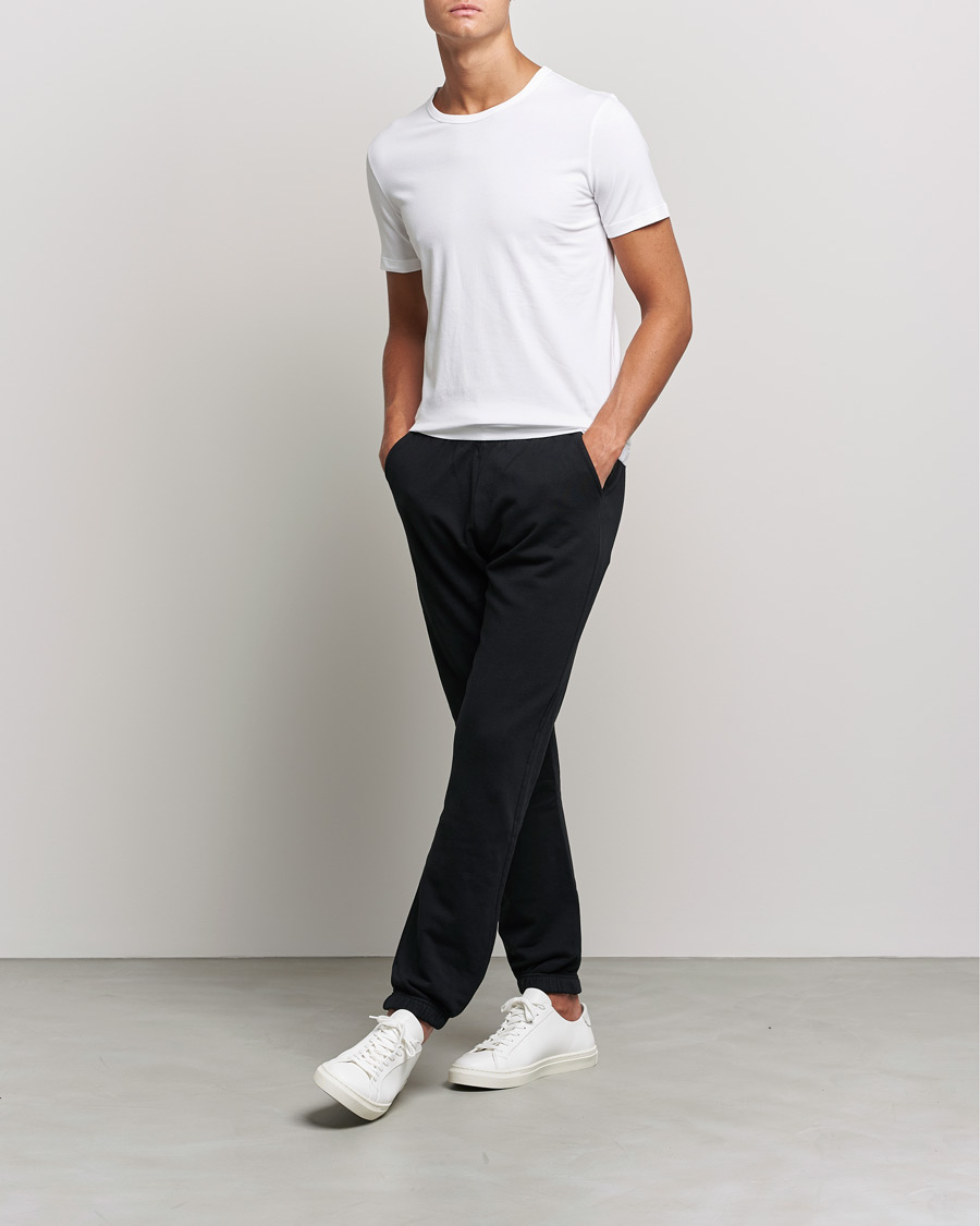 Herr | T-Shirts | BOSS BLACK | 2-Pack Crew Neck Slim Fit T-Shirt White