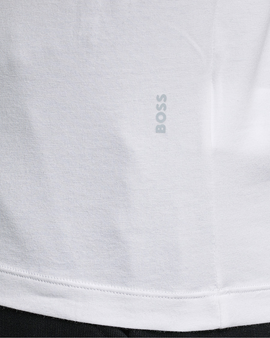 Herr | T-Shirts | BOSS BLACK | 2-Pack Crew Neck Slim Fit T-Shirt White