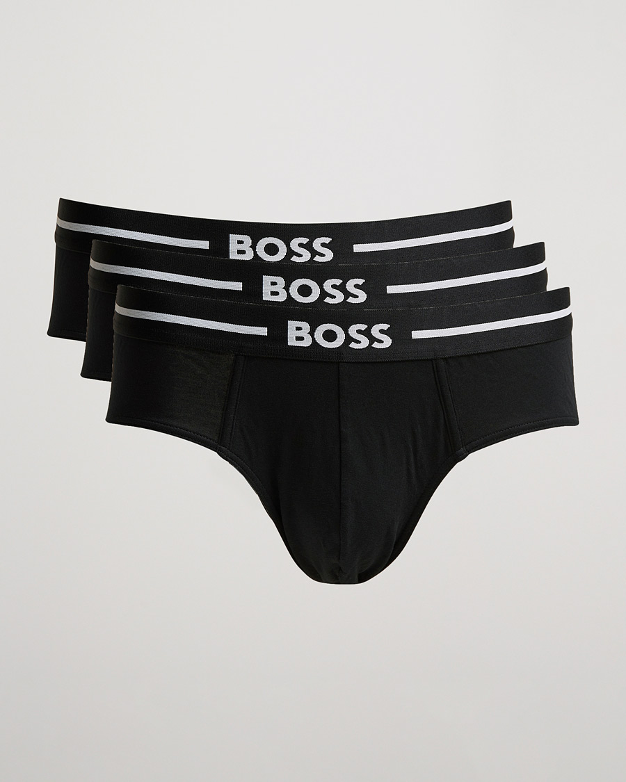 Herr | Underkläder | BOSS BLACK | 3-Pack Boxer Briefs Black