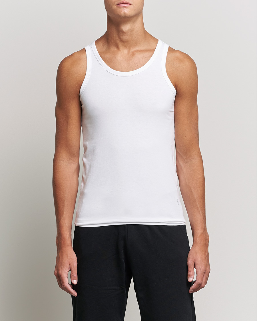 Herr | Kläder | BOSS BLACK | 2-Pack Tank Top  White