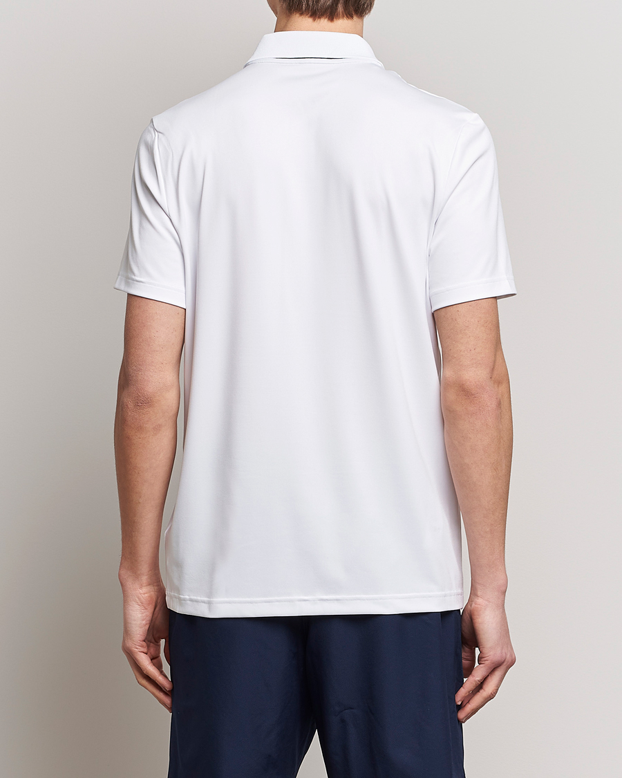 Herr | Pikéer | Lacoste Sport | Jersey Golf Polo White/Navy