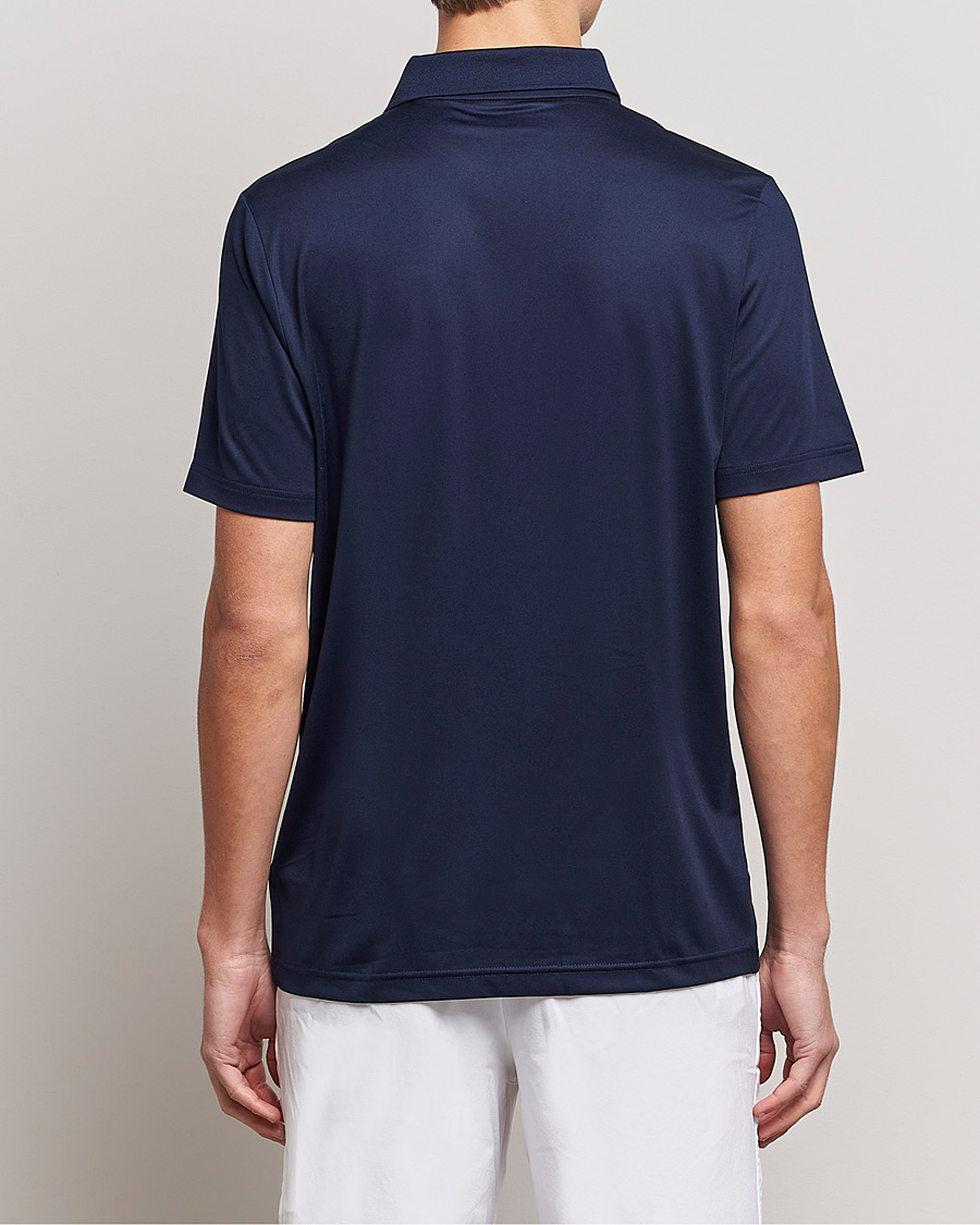 Herr | Pikéer | Lacoste Sport | Performance Striped Polo Navy Blue