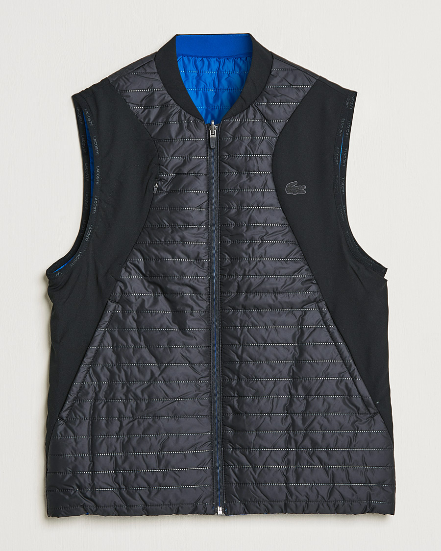 Herr | Jackor | Lacoste Sport | Reversible Performance Vest Black/Blue