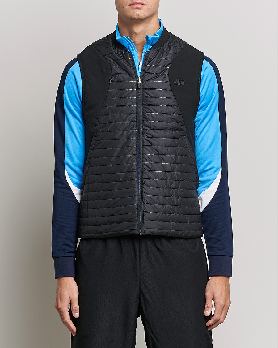 Herr | Jackor | Lacoste Sport | Reversible Performance Vest Black/Blue