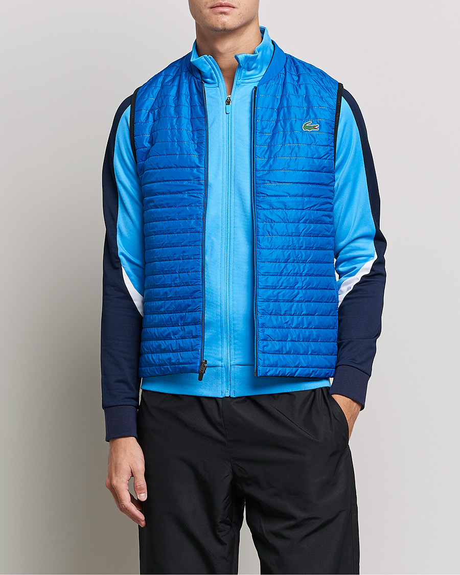 Herr | Jackor | Lacoste Sport | Reversible Performance Vest Black/Blue