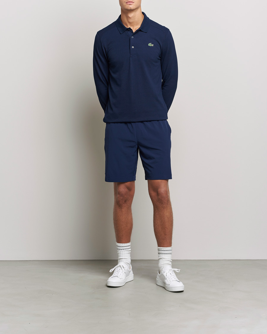 Herr | Shorts | Lacoste Sport | Performance Shorts Navy/White