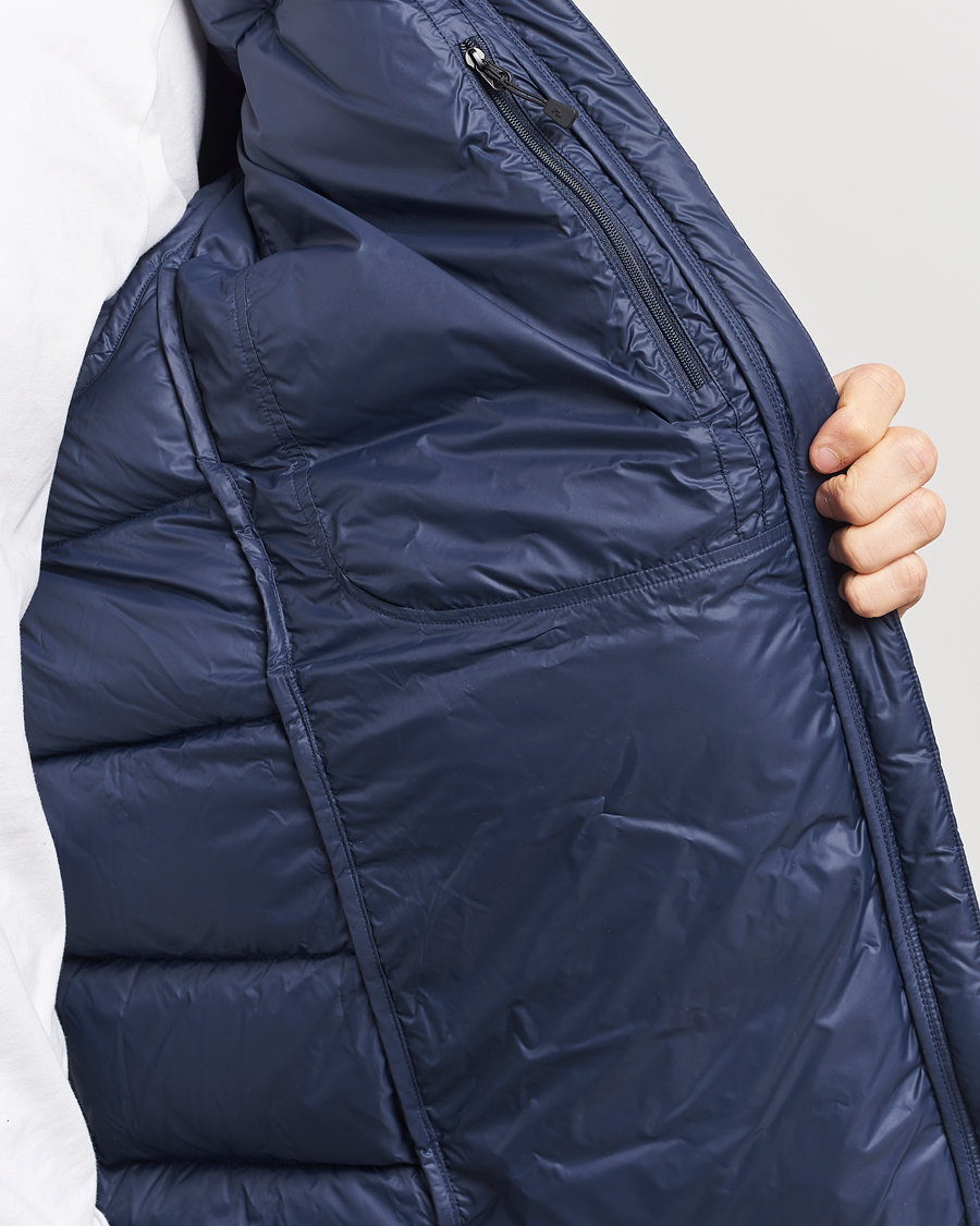 Herr | Jackor | Peak Performance | Frost Down Hooded Jacket Blue Shadow