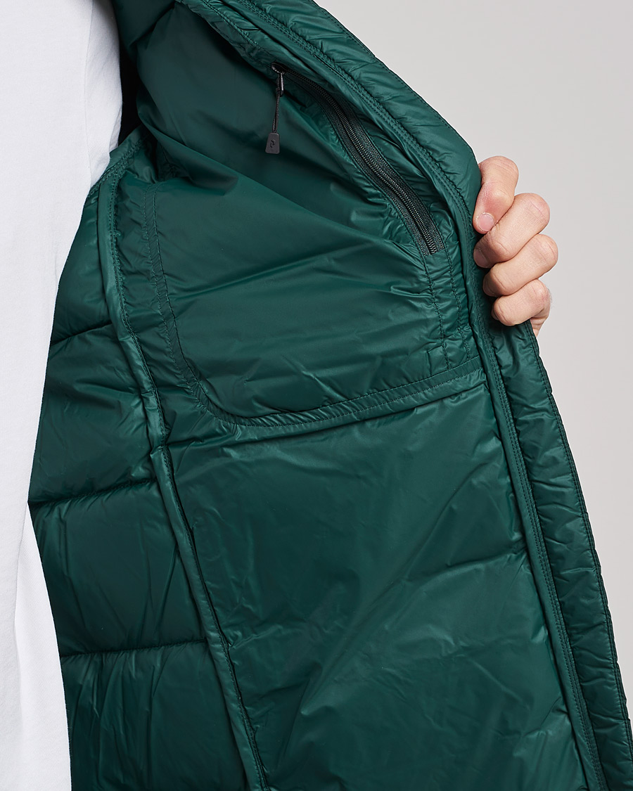Herr | Jackor | Peak Performance | Frost Down Hooded Jacket Scarab Green