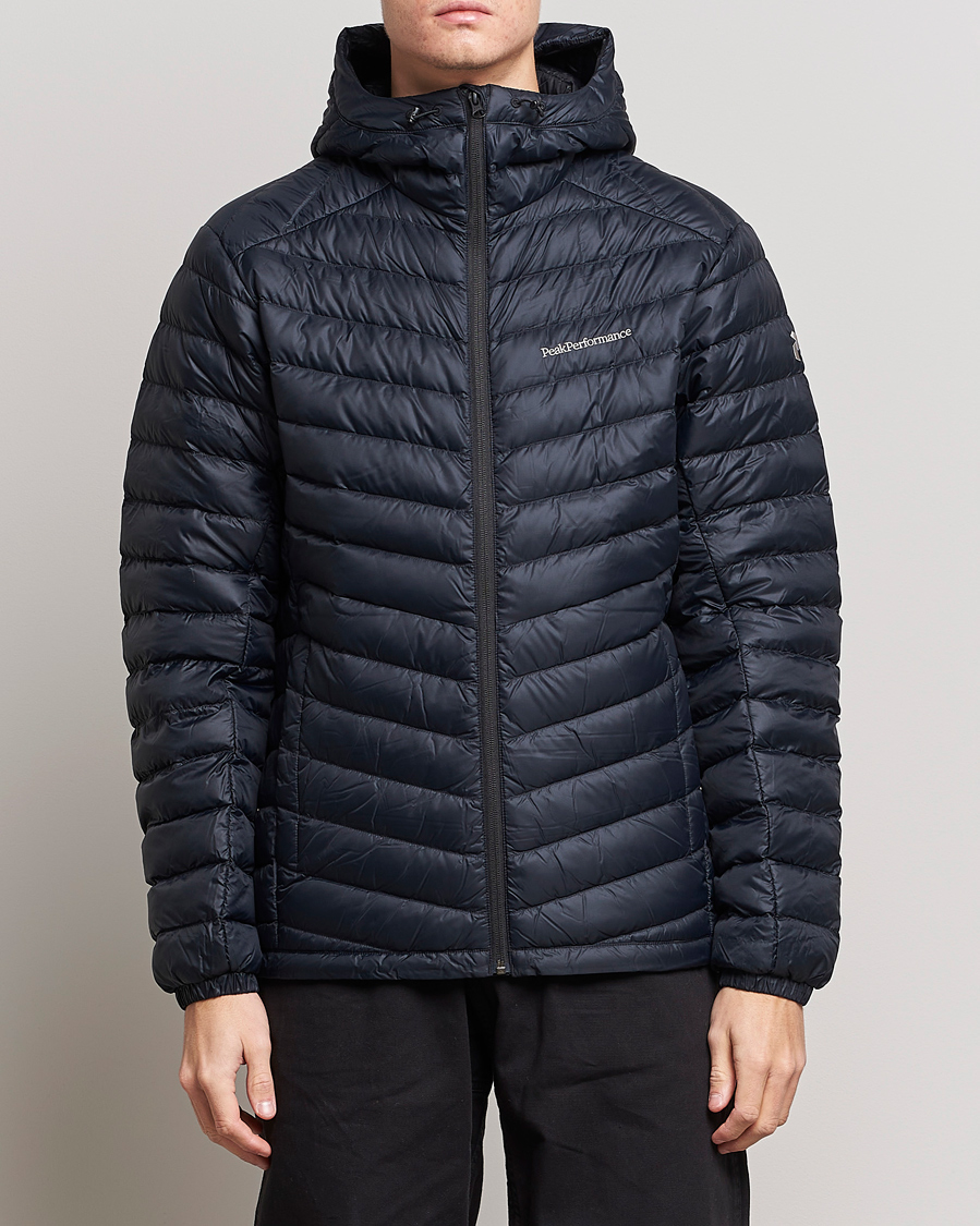 Herr | Realisation | Peak Performance | Frost Liner Down Hooded Jacket  Black