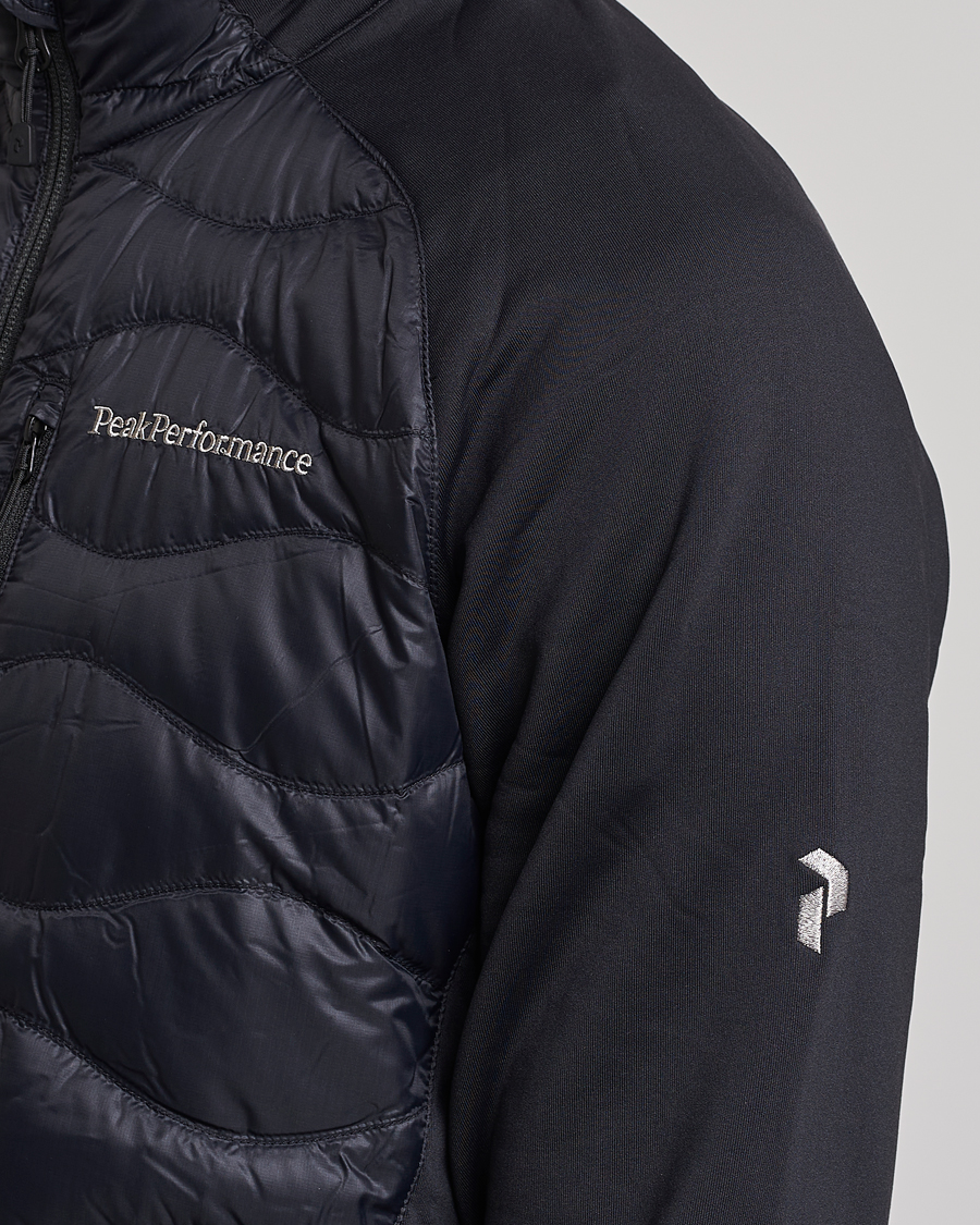 Herr | Jackor | Peak Performance | Helium Down Hybrid Jacket Black