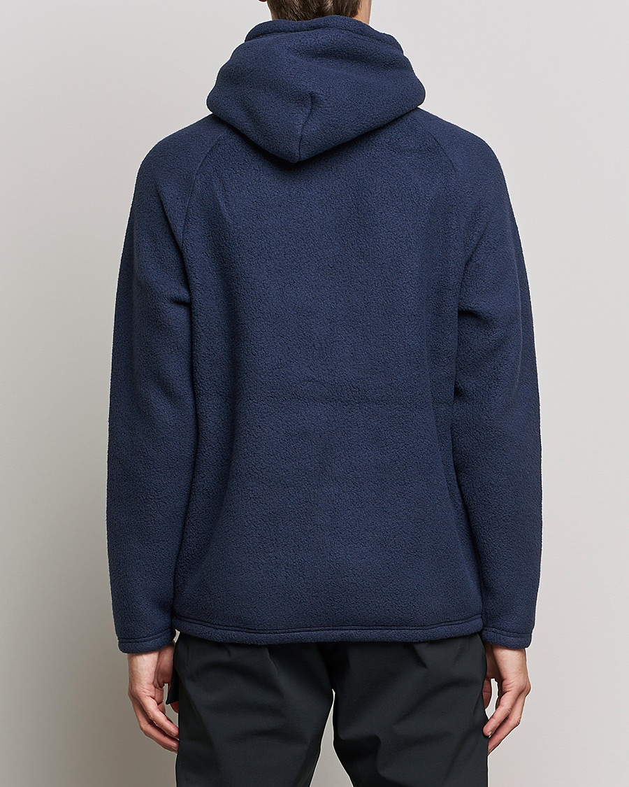 Herr | Tröjor | Peak Performance | Fleece Hood Blue Shadow