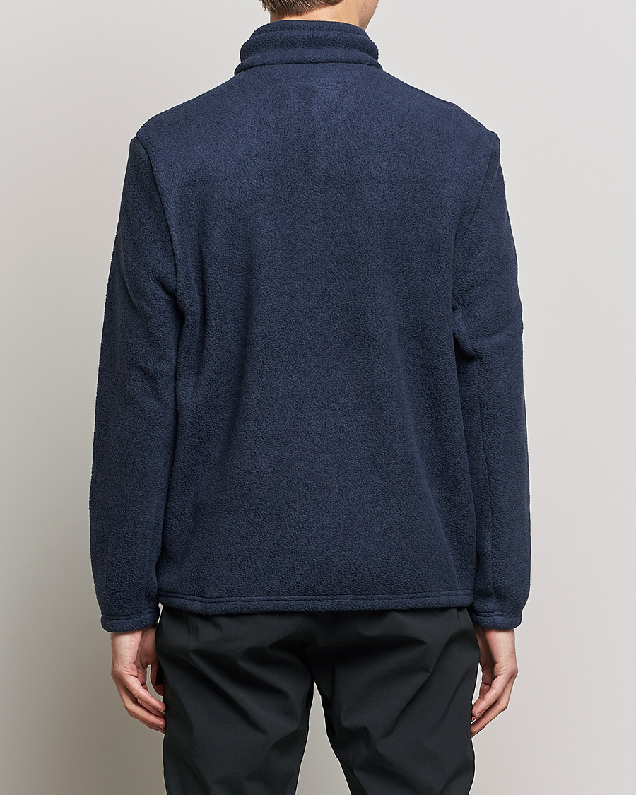 Herr | Tröjor | Peak Performance | Fleece Snap T-Neck Blue Shadow