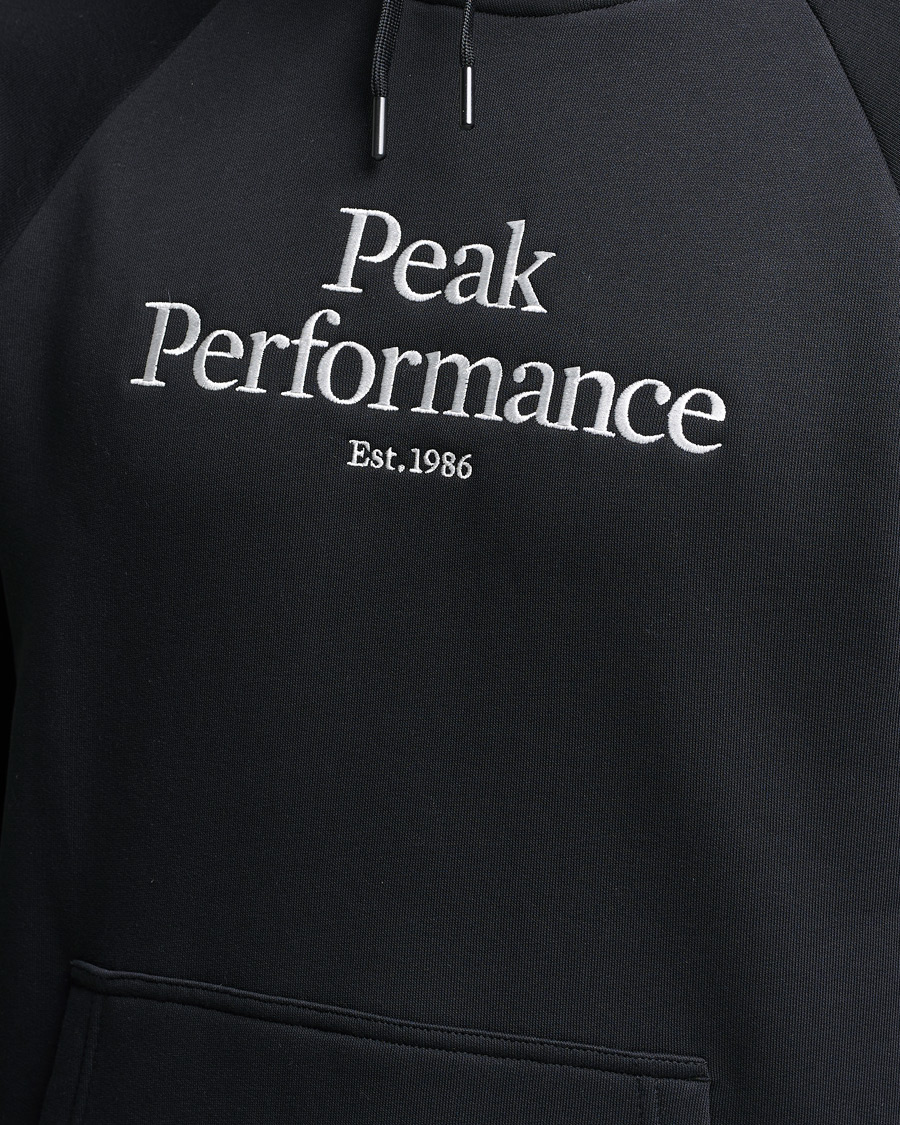 Herr | Tröjor | Peak Performance | Original Logo Hoodie Black