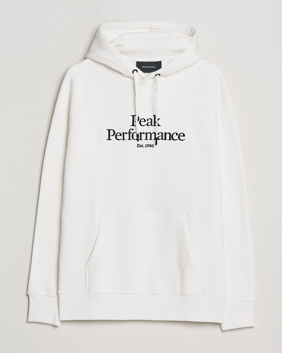 Herr | Tröjor | Peak Performance | Original Logo Hoodie Offwhite