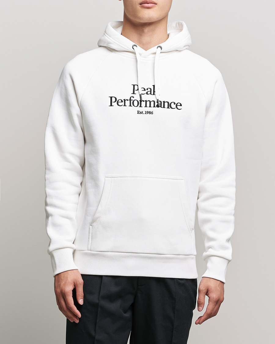 Herr | Tröjor | Peak Performance | Original Logo Hoodie Offwhite