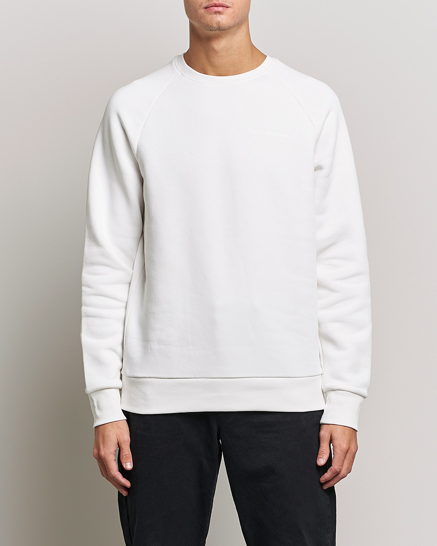 Herr | Tröjor | Peak Performance | Original Logo Crew Neck Sweatshirt Off White