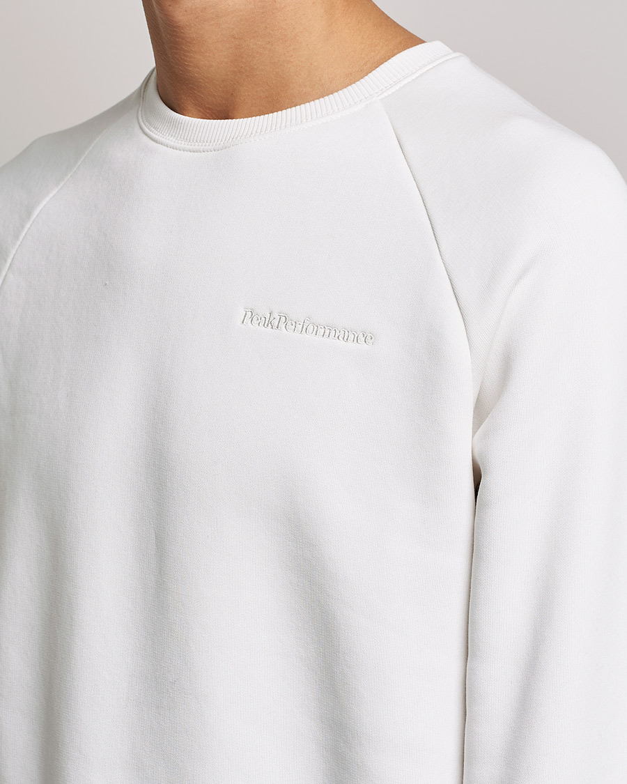Herr | Tröjor | Peak Performance | Original Logo Crew Neck Sweatshirt Off White