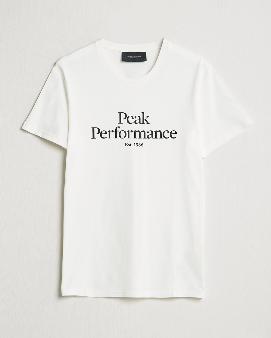 Herr | T-Shirts | Peak Performance | Original Tee Off White