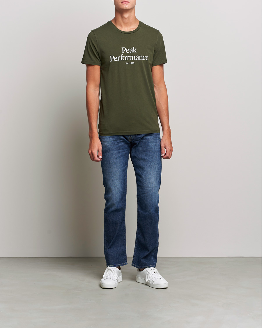 Herr | T-Shirts | Peak Performance | Original Tee Forest Night