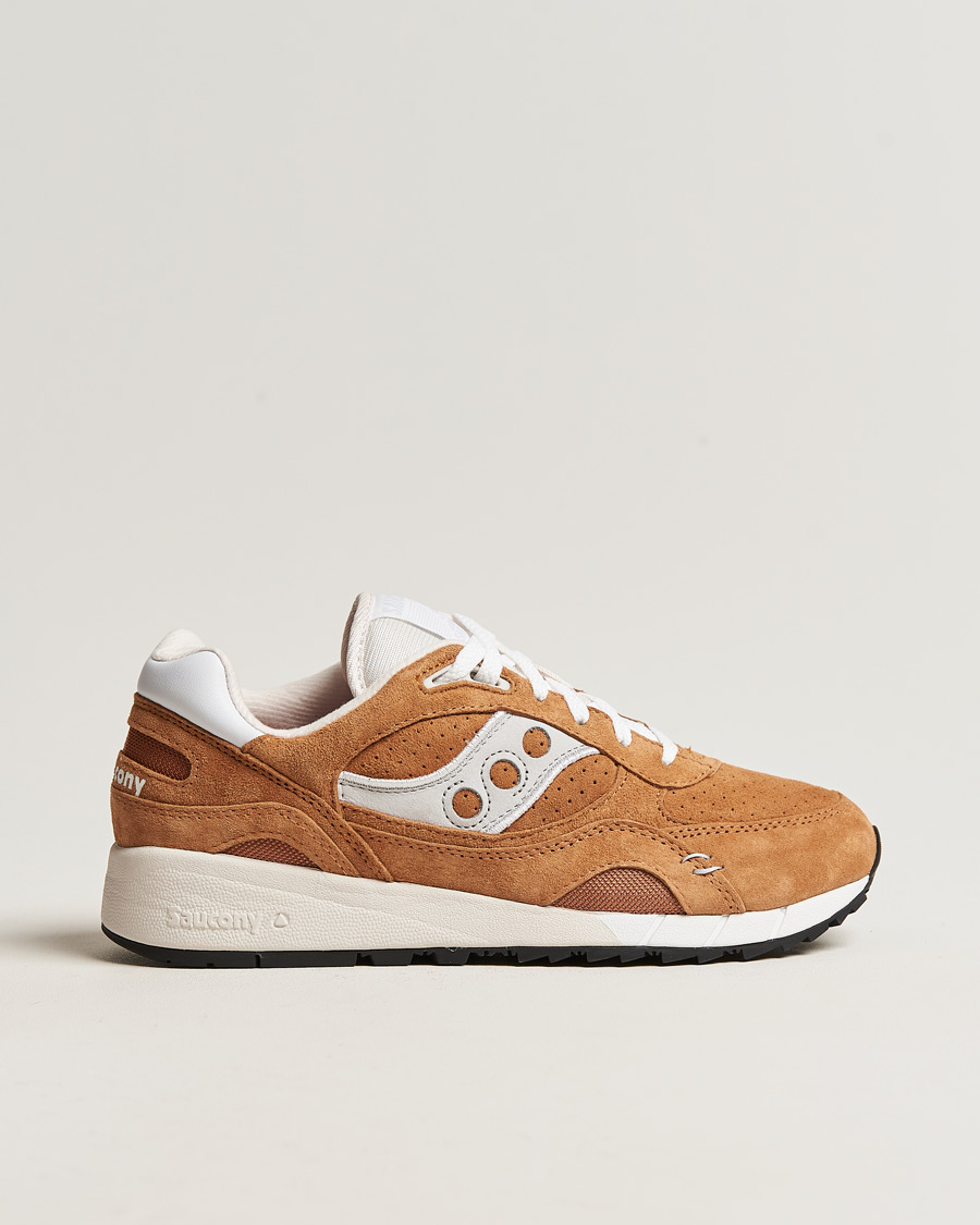 Herr | Saucony Shadow 6000 Suede Sneaker Khaki | Saucony | Shadow 6000 Suede Sneaker Khaki