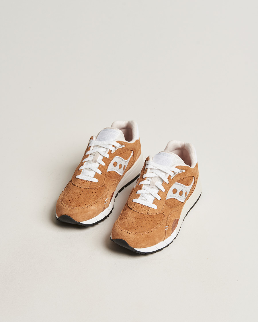 Herr | Saucony Shadow 6000 Suede Sneaker Khaki | Saucony | Shadow 6000 Suede Sneaker Khaki