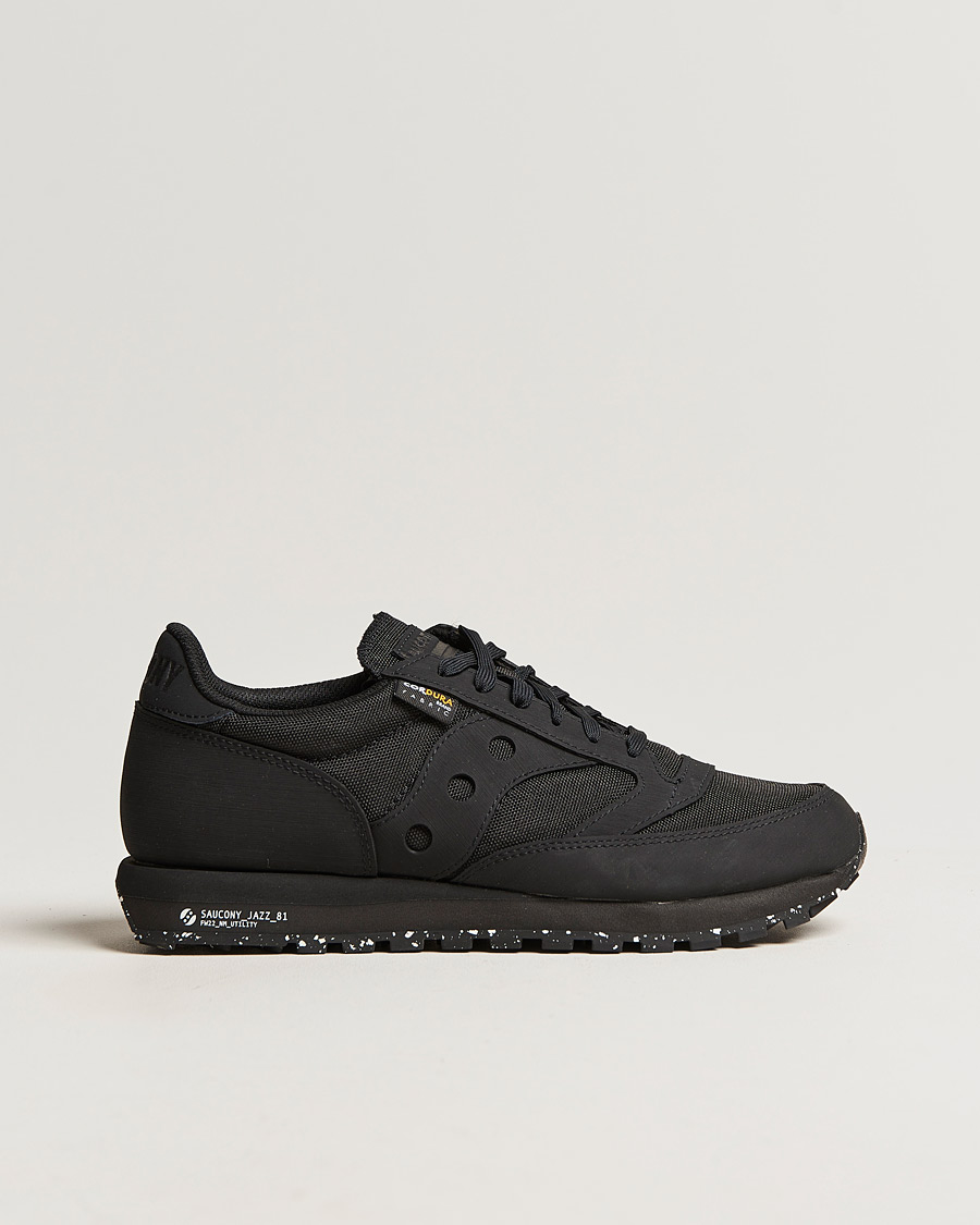Herr | Saucony Jazz 81 Utilitarian Cordura Sneaker Black | Saucony | Jazz 81 Utilitarian Cordura Sneaker Black