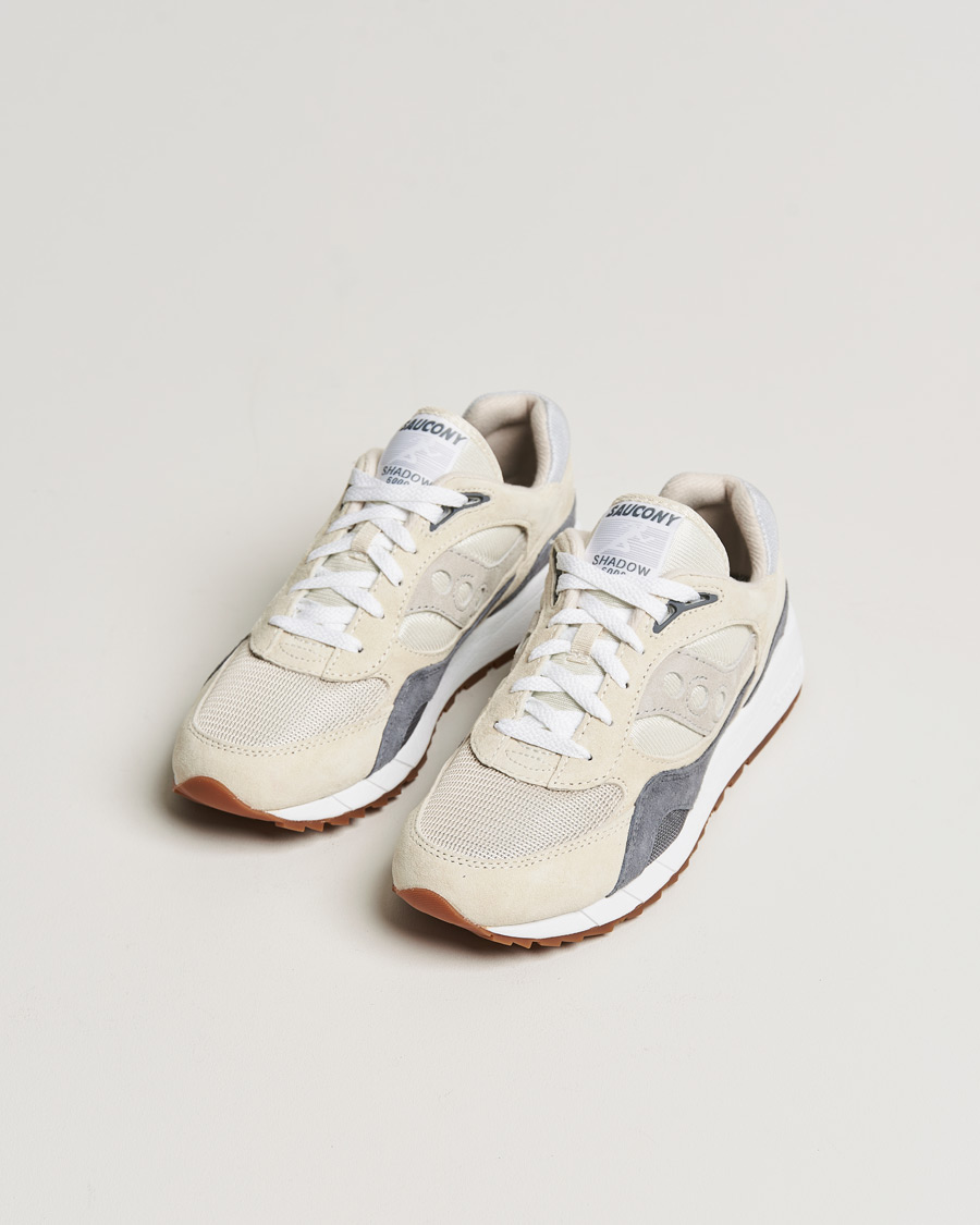 Herr | Saucony Shadow 6000 Sneaker Grey/Navy | Saucony | Shadow 6000 Sneaker Grey/Navy