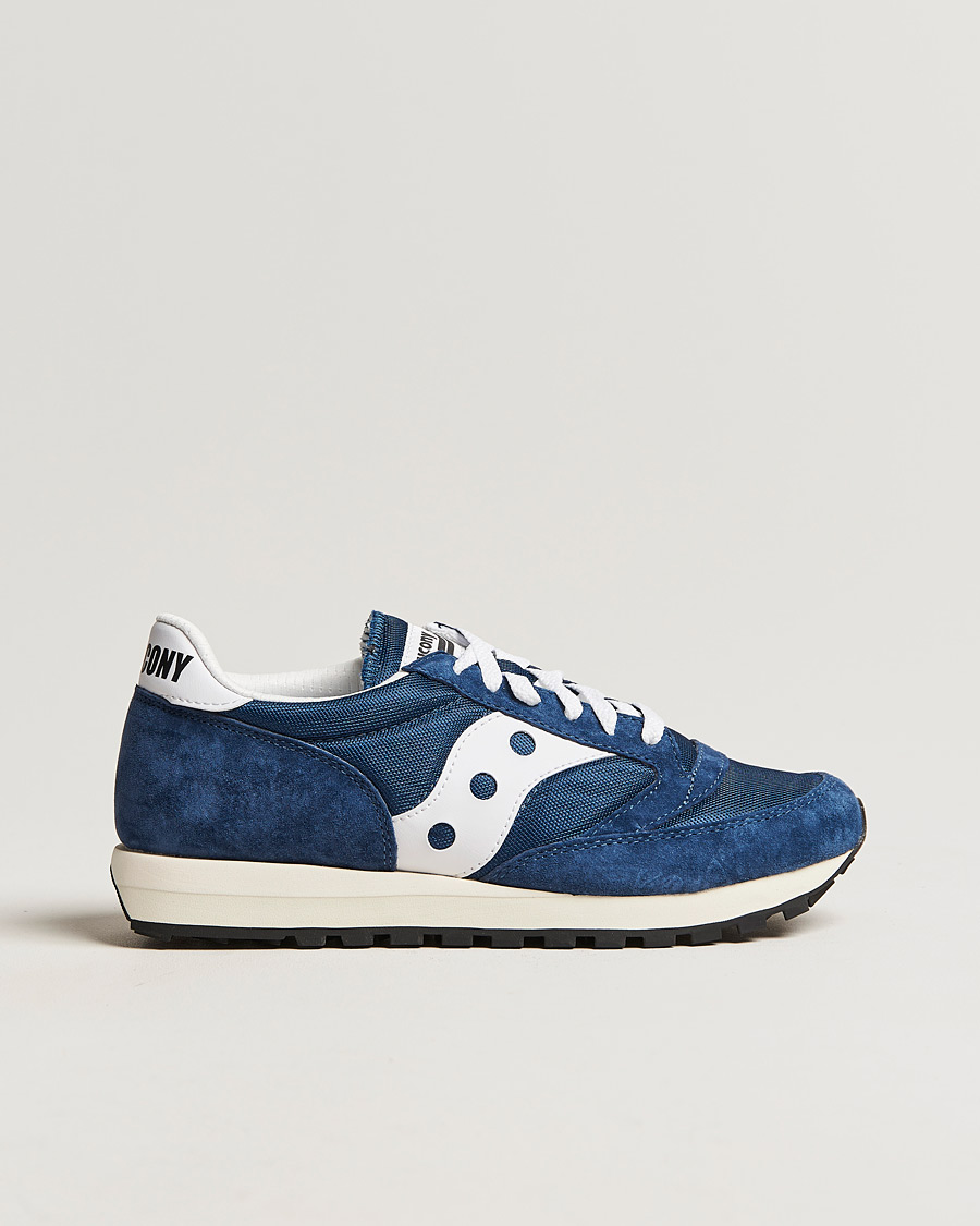 Herr | Saucony Jazz 81 Sneaker Navy/White | Saucony | Jazz 81 Sneaker Navy/White