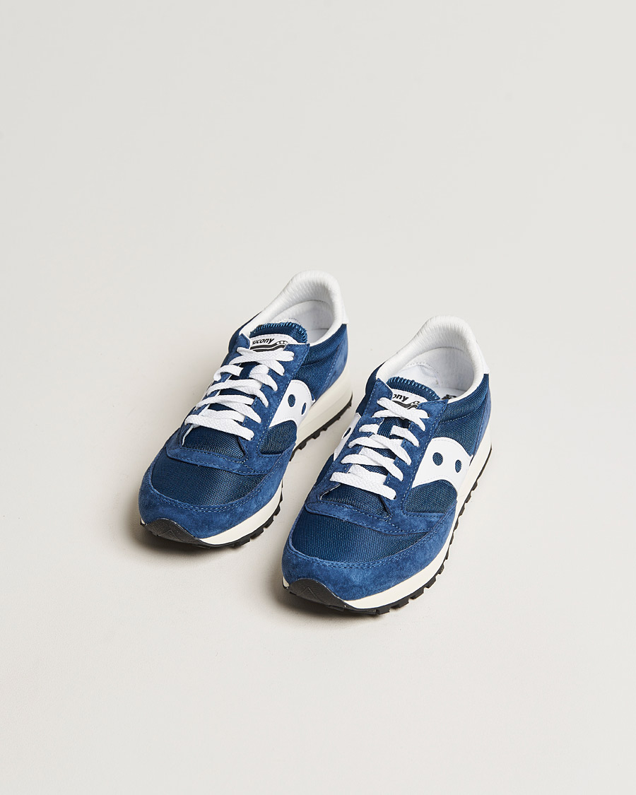 Herr | Saucony Jazz 81 Sneaker Navy/White | Saucony | Jazz 81 Sneaker Navy/White