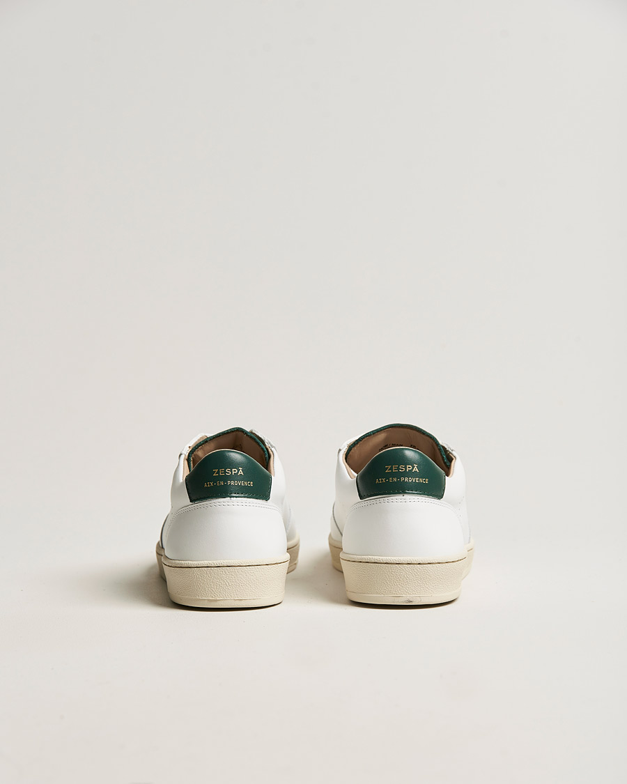 Herr | Zespà ZSP23 APLA Leather Sneakers Vert Sombre | Zespà | ZSP23 APLA Leather Sneakers Vert Sombre