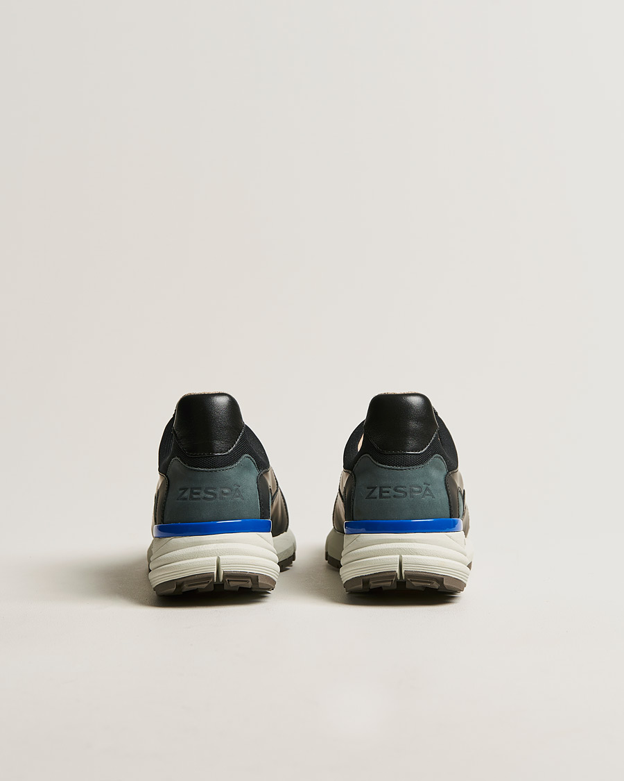 Herr | Zespà ZSP Trail Outdoor Textile Sneakers Black/Anthracite | Zespà | ZSP Trail Outdoor Textile Sneakers Black/Anthracite