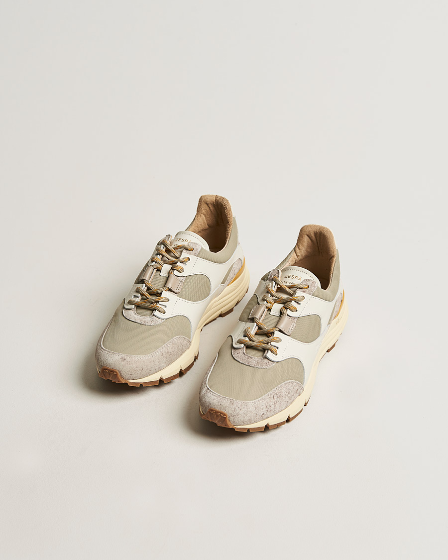 Herr | Zespà ZSP Trail Outdoor Textile Sneakers Taupe | Zespà | ZSP Trail Outdoor Textile Sneakers Taupe