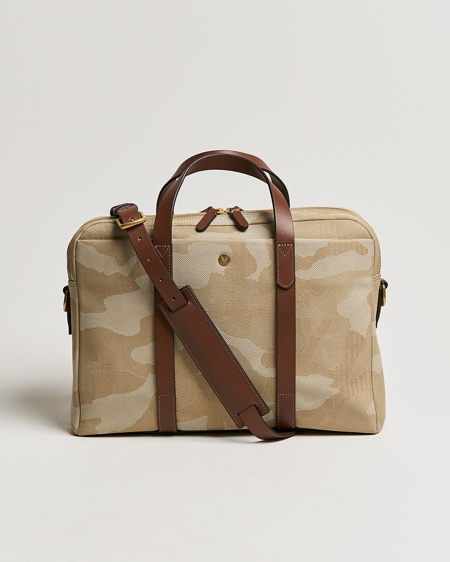 Herr | Mismo M/S Endeavour Briefcase Shades off Dune/Cuoio | Mismo | M/S Endeavour Briefcase Shades off Dune/Cuoio