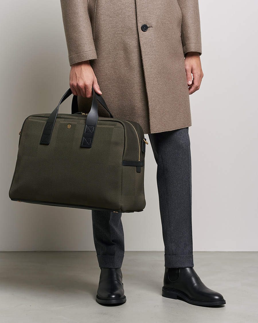 Herr | Weekendbags | Mismo | M/S Aviator Bag Kings´s Green/Black