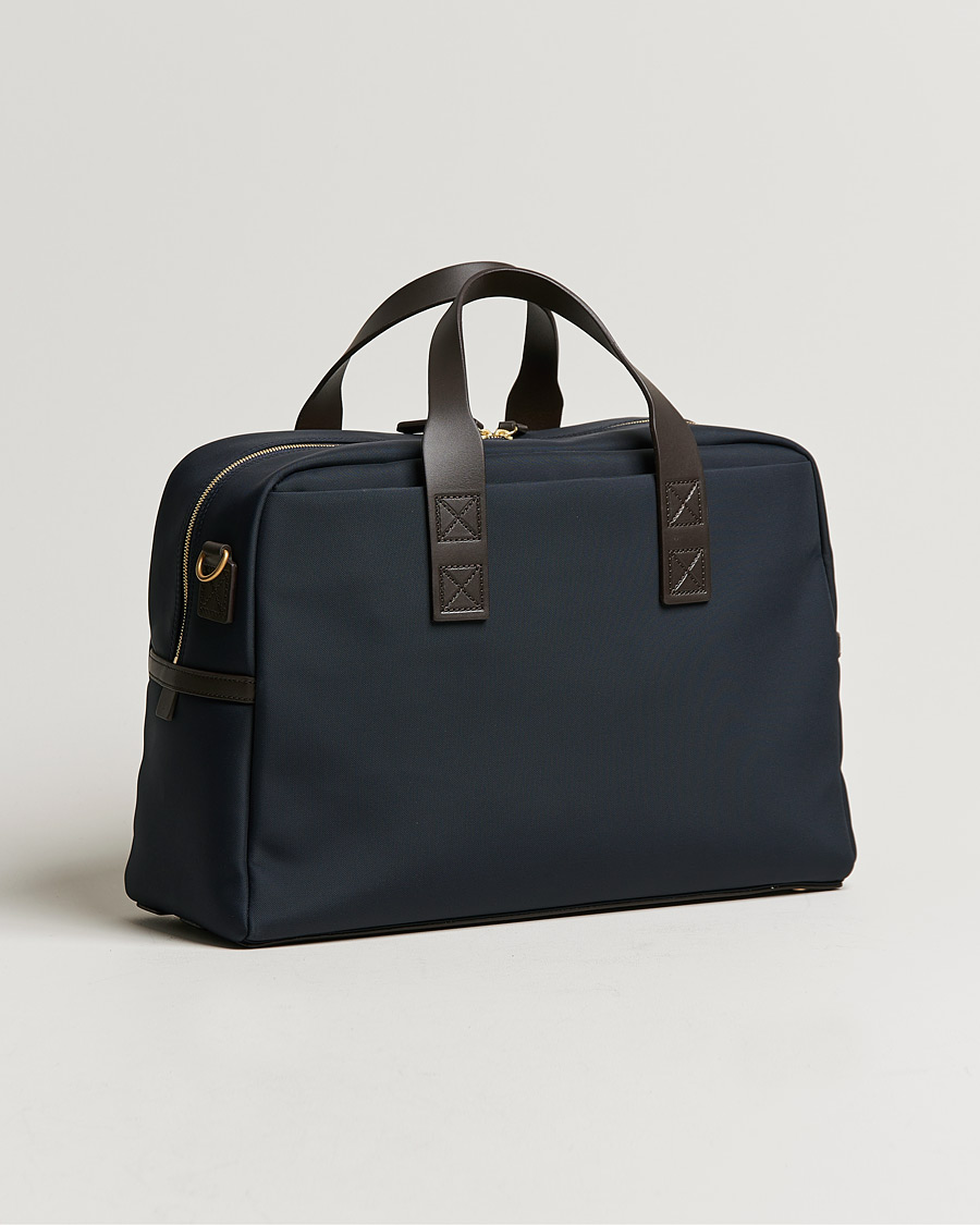 Herr | Mismo M/S Aviator Bag Navy/Dark Brown | Mismo | M/S Aviator Bag Navy/Dark Brown