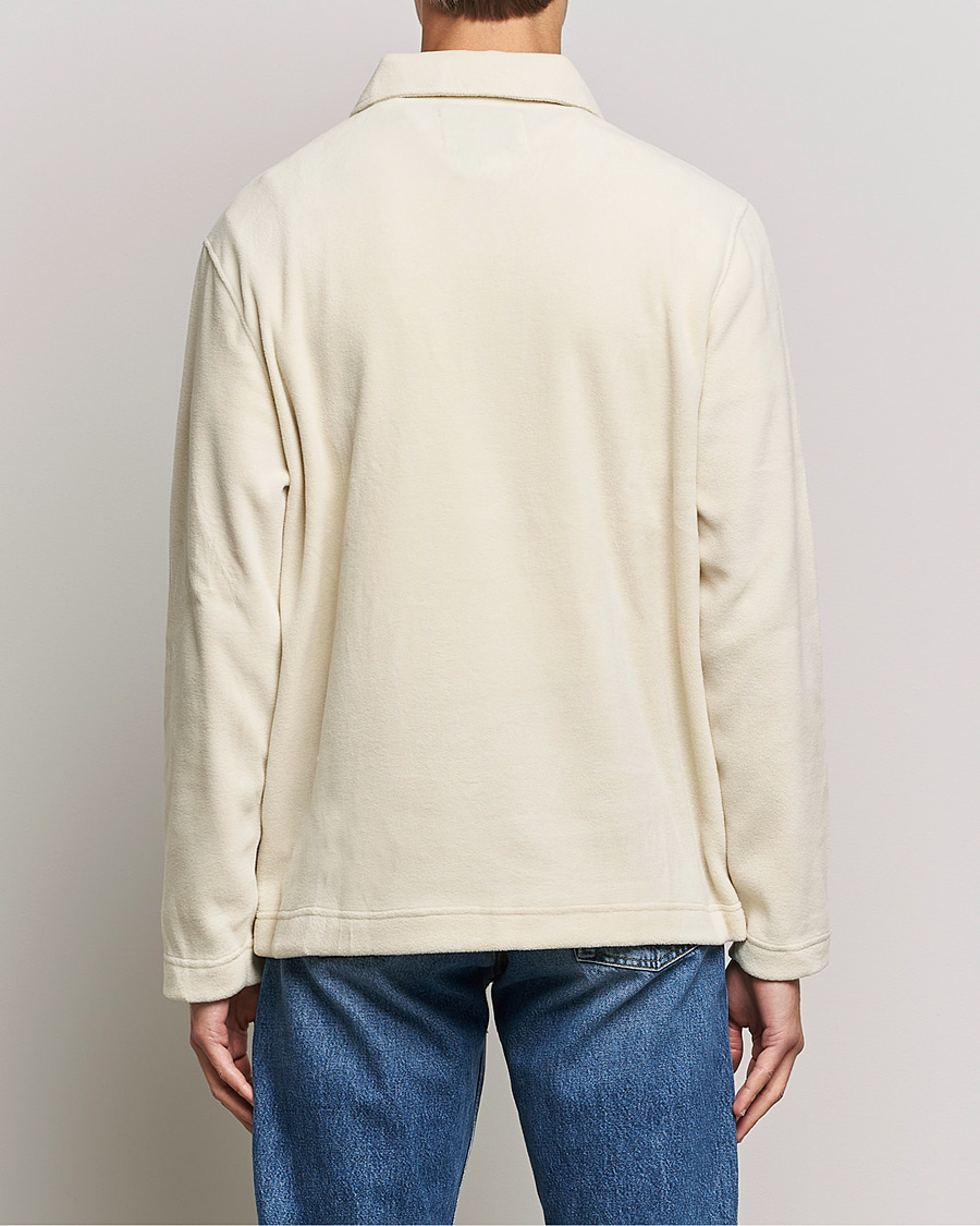 Herr | Tröjor | NN07 | Vinny Micro Fleece Polo Ecru