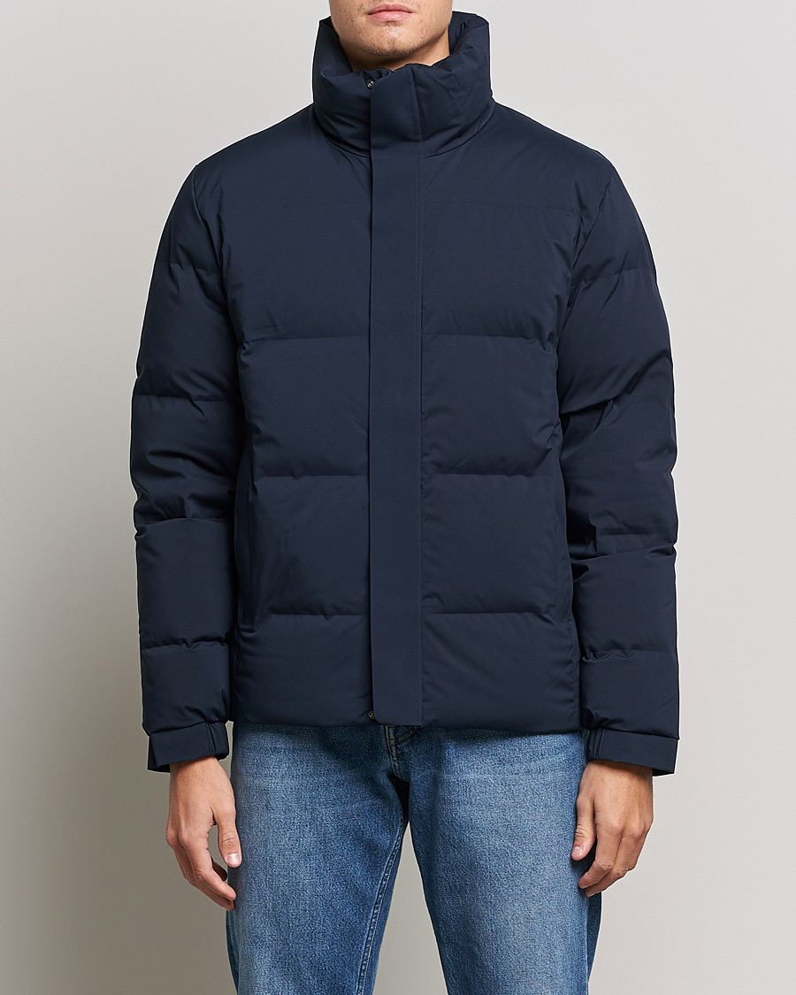 Herr | Jackor | NN07 | Golfie Padded Down Jacket Navy