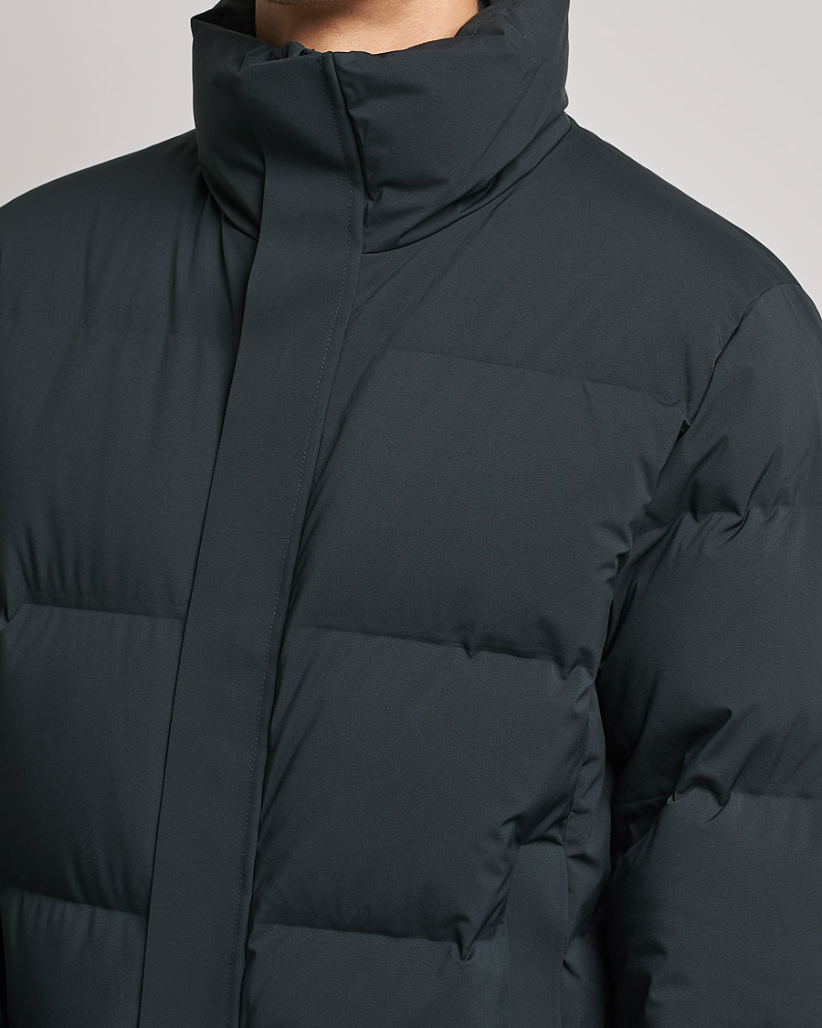 Herr | Jackor | NN07 | Golfie Padded Down Jacket Dark Grey