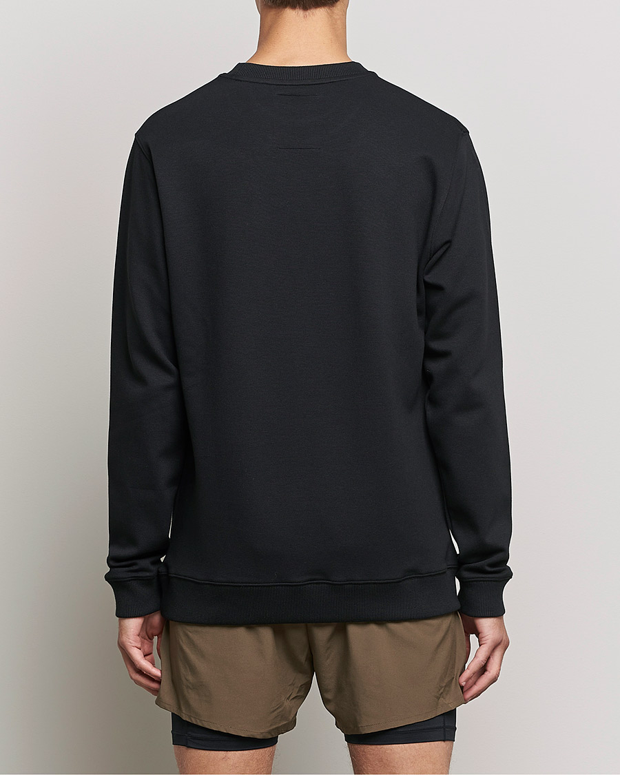 Herr | T-Shirts | NN07 | Barrow Long Sleeve Crew Black