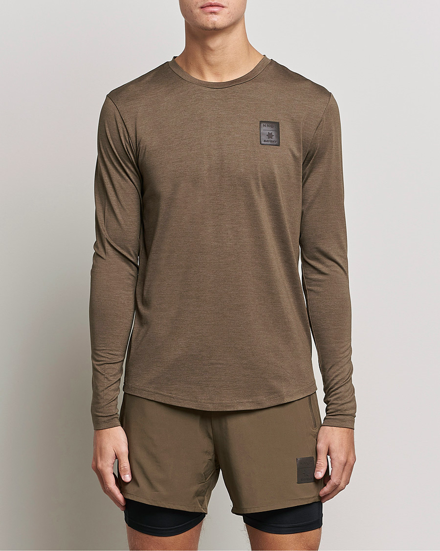 Herr |  | NN07 | Pace Long Sleeve T-Shirt Clay
