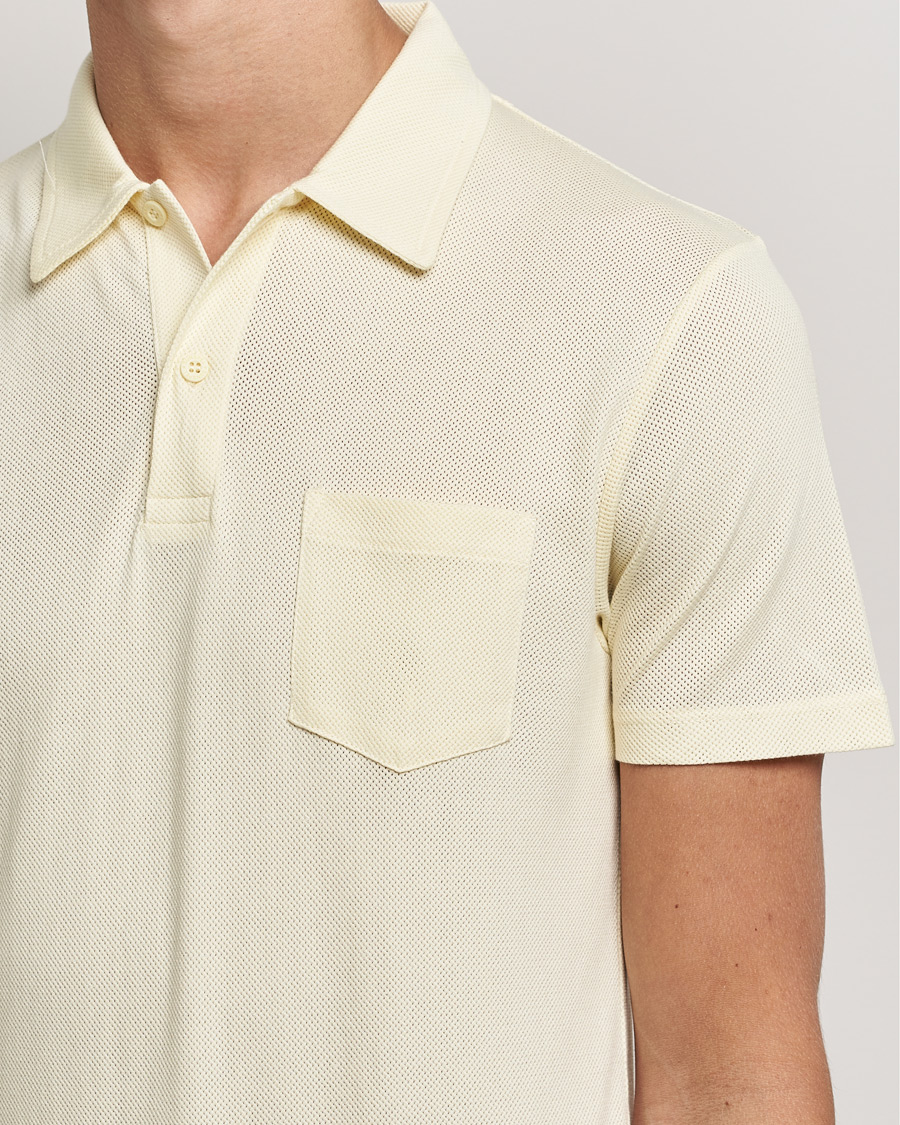 Herr | Pikéer | Sunspel | Riviera Polo Shirt Lemon
