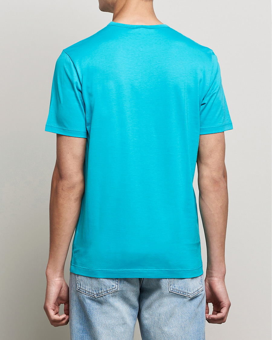 Herr | T-Shirts | Sunspel | Crew Neck Cotton Tee Reef