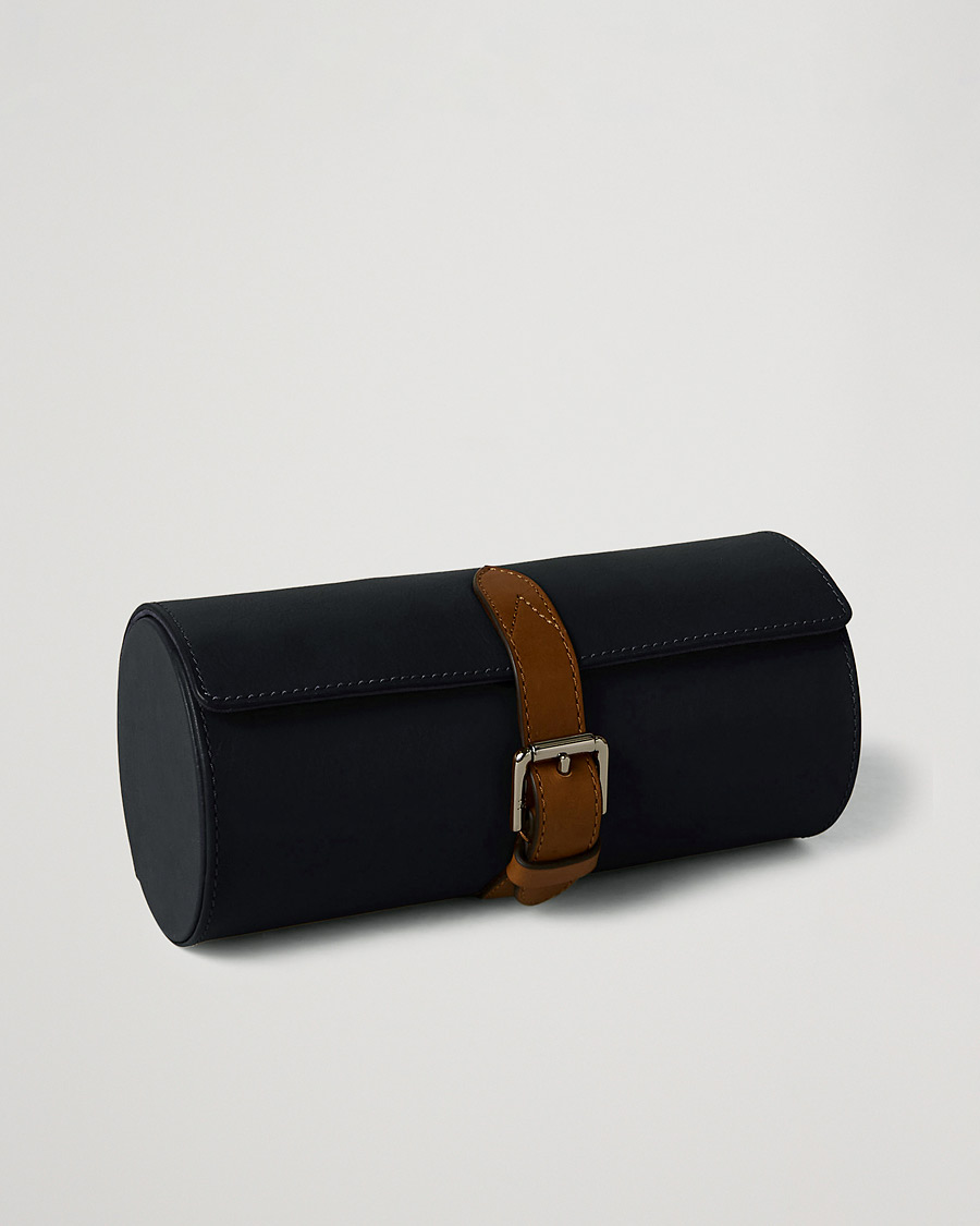 Herr | Ralph Lauren Home Toledo Leather Watch Case Navy | Ralph Lauren Home | Toledo Leather Watch Case Navy