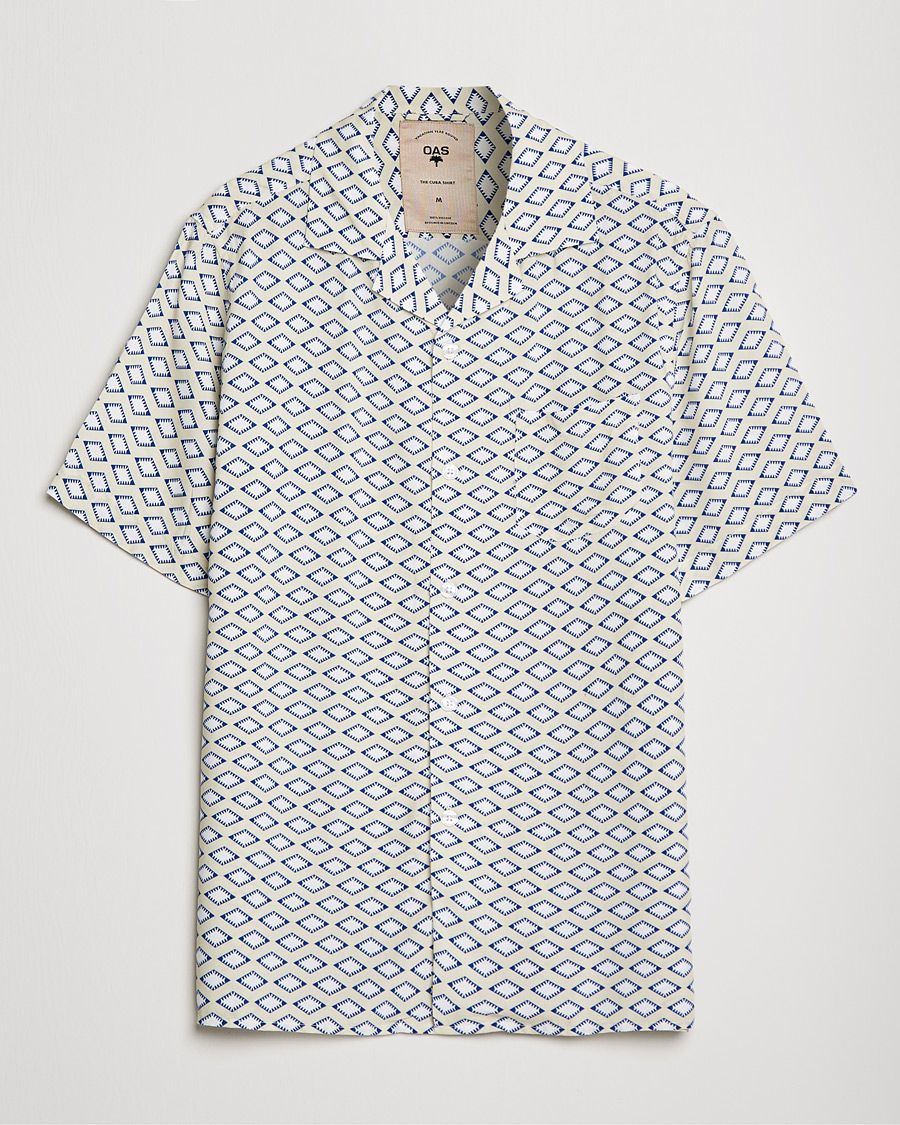Herr | Skjortor | OAS | Viscose Resort Short Sleeve Shirt La Place