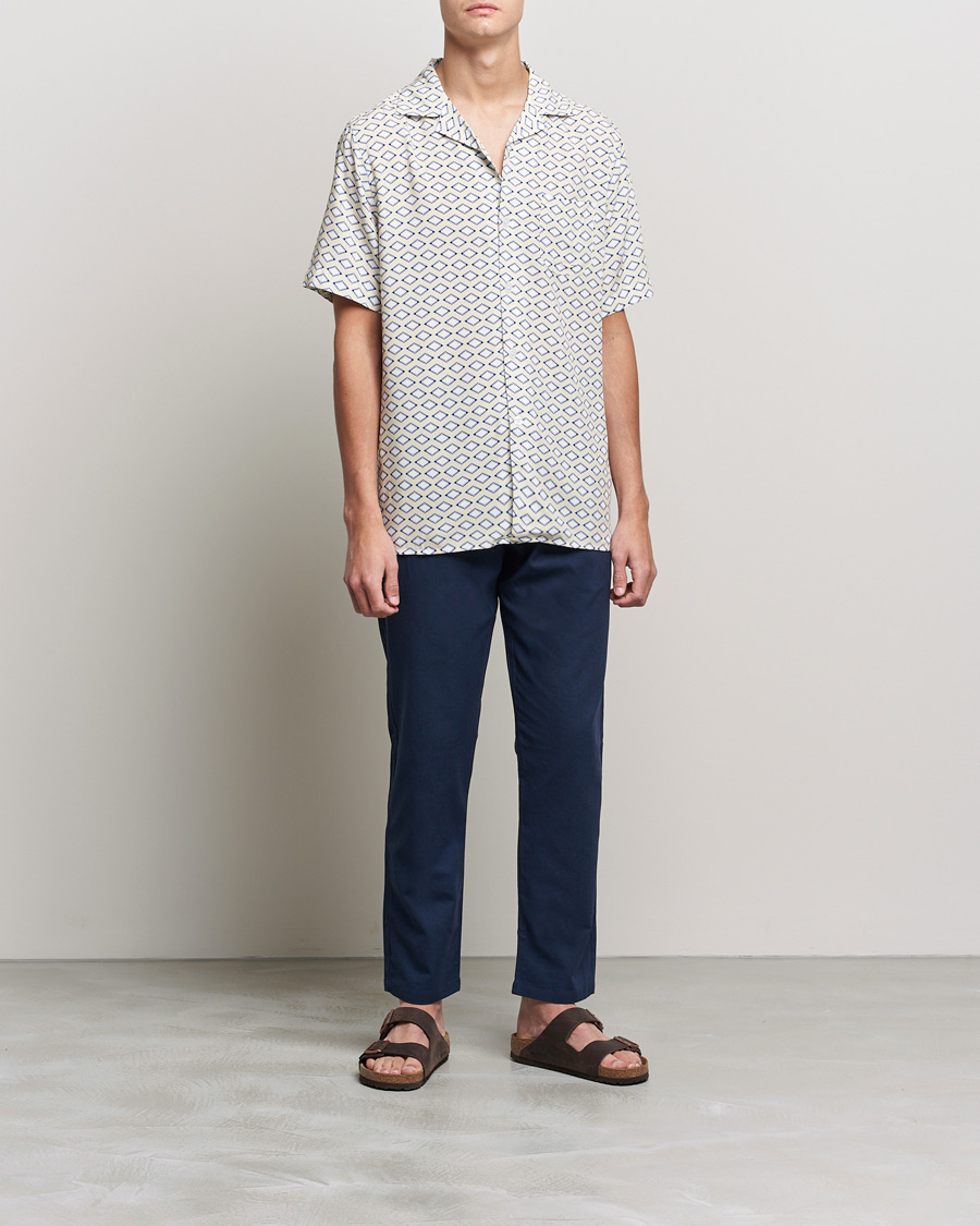 Herr | Skjortor | OAS | Viscose Resort Short Sleeve Shirt La Place