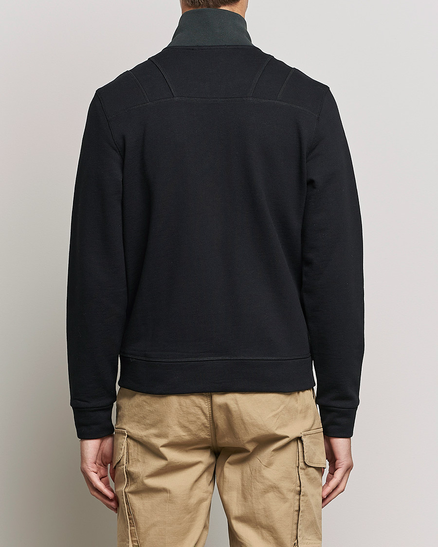 Herr | Tröjor | Aeronautica Militare | Full Zip Sweatshirt Jet Black