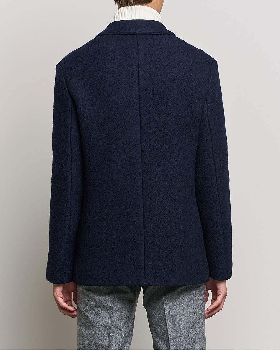 Herr | Jackor | Slowear | Wool Peacoat Navy