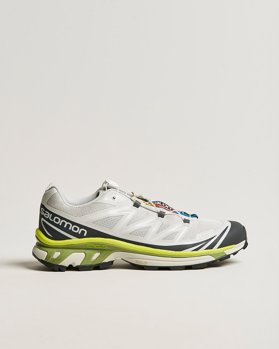 Herr | Salomon XT-6 Running Sneakers Grey/Yellow | Salomon | XT-6 Running Sneakers Grey/Yellow