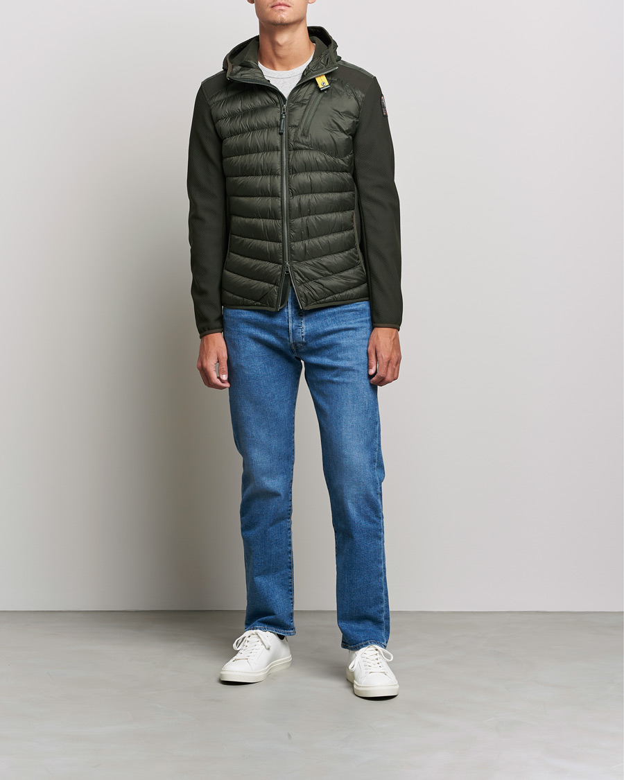 Herr | Jackor | Parajumpers | Nolan Hybrid Hooded Jacket Sycamore