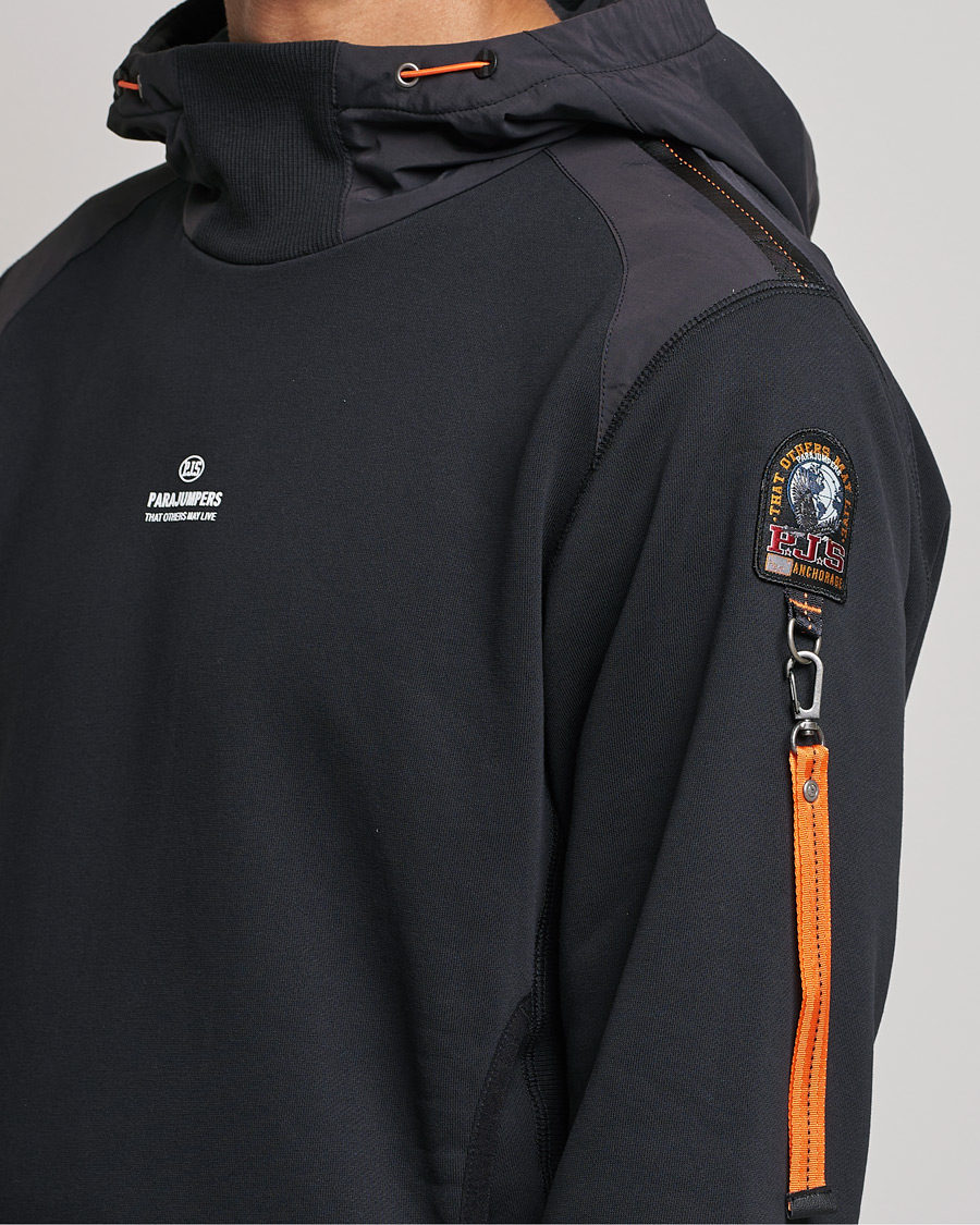 Herr | Tröjor | Parajumpers | Electra Rescue Fleece Hoodie Black